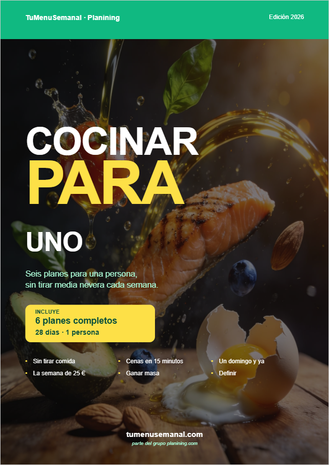 Portada del pack Cocinar para Uno